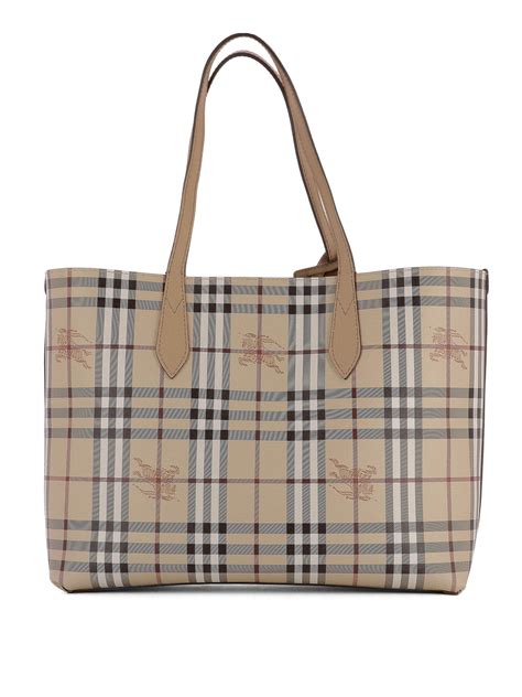 bag burberry brown|Burberry tote bag reversible.